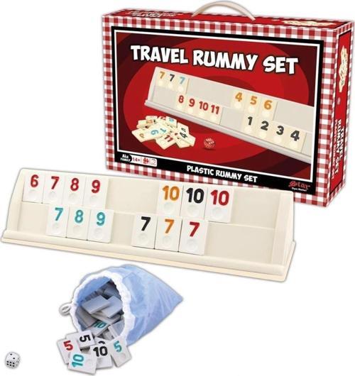 1010402 Travel Rummy Set ,Star Okey