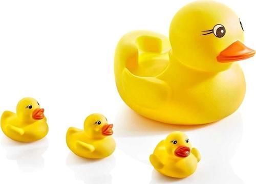 Oppla Sevimli Vinil Ördek Ailesi Banyo Oyuncakları