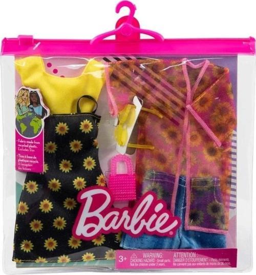 Gwf04 Barbie'Nin Kıyafet Koleksiyonu 2'Li Paketler / +3 Yaş