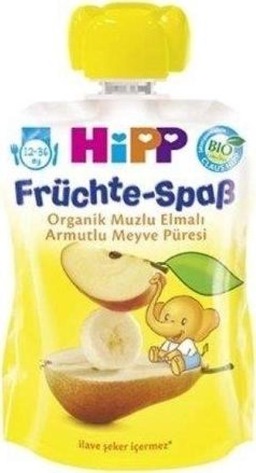 Nessiworld  p Organik Muzlu Elmalı Armutlu Meyve Püresi 100 Gr