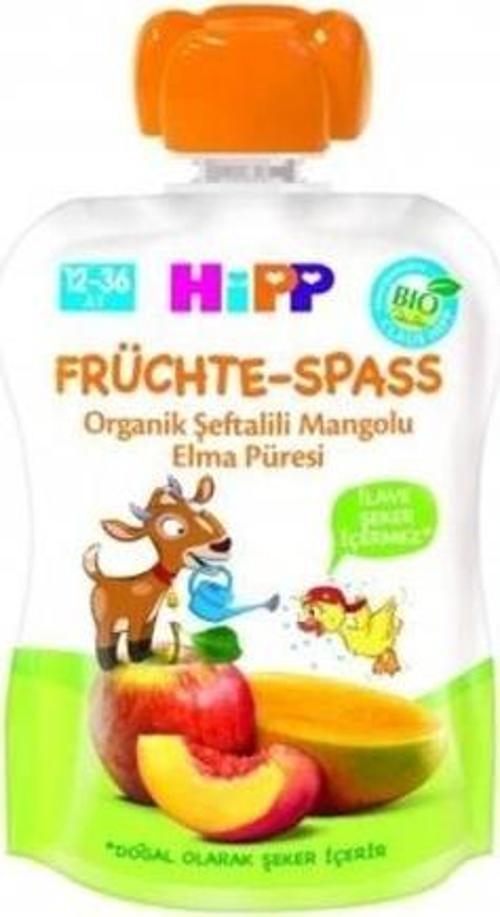 Nessiworld  p Organik Şeftalili Mangolu Elma Püresi 100 Gr