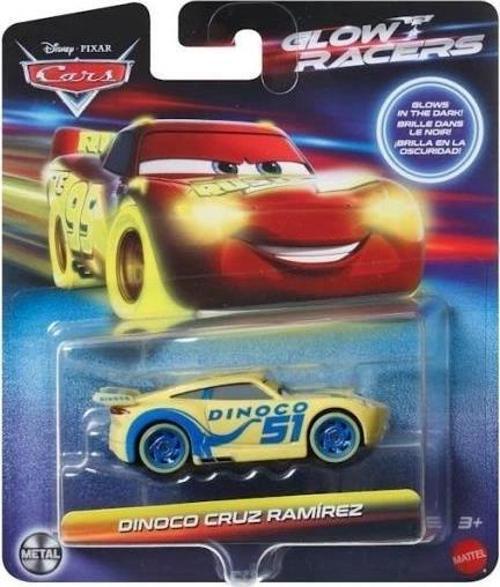 Nessiworld   HPG76 Cars Karanlıkta Parlayan Yarışçılar Tekli Karakter Araçlar