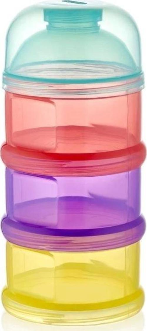 Katlı Toz Mama Kabı 545 Karışık Renkli