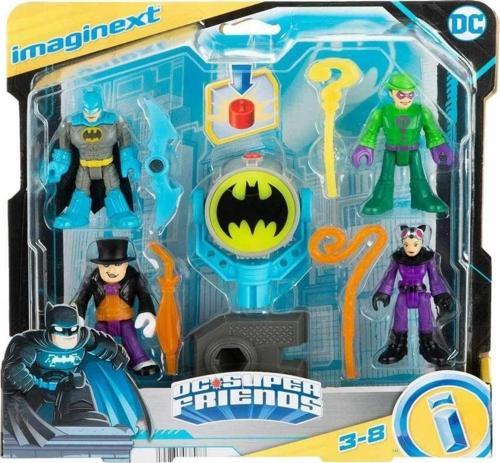 HFD47 Imaginext, Bat-Tech Bat-Signal Figür Seti, DC Super Friends