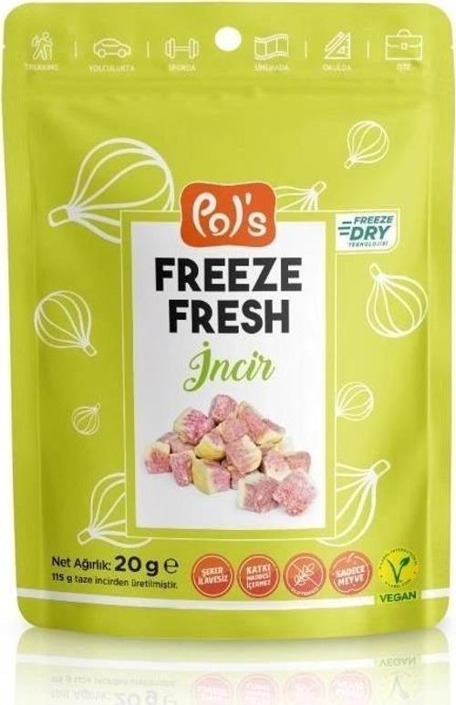 Nessiworld Pol’s Freeze Fresh Dondurularak Kurutulmuş İncir 20 g