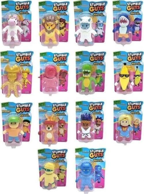61196 Strech Monsterflex Süper Esnek S Stumble Guys 5 Cm -Sunman
