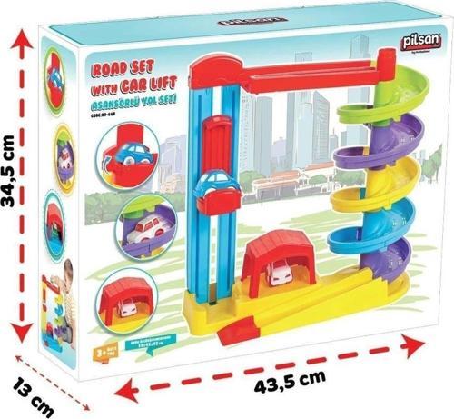 07 668 Asansörlü Yol Seti -Pilsan Oyuncak