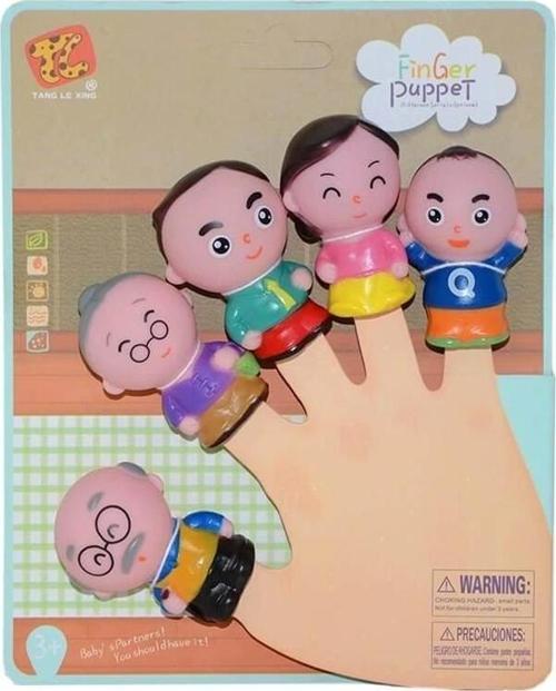Finger Puppet İNsan Figürlü Parmak Kuklası