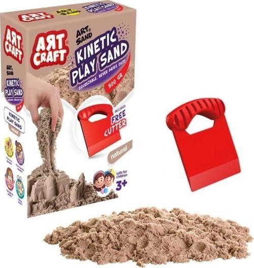 03685 AKSESUARLI NATUREL KİNETİK OYUN KUMU 500 GR