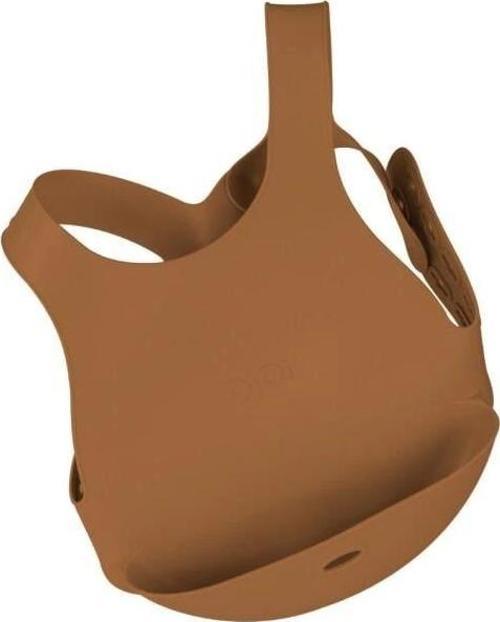 Silikon Mama Önlüğü Woody Brown