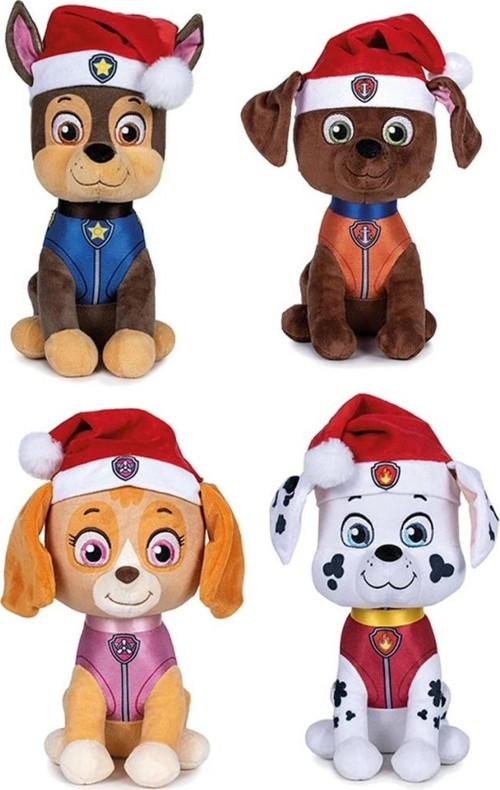 Paw Patrol Yılbaşı Serisi 27 Cm Peluş 760022375