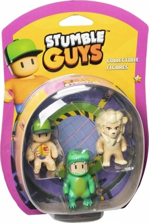 Stumble Guys 3'Lü Aksiyon Figür Set