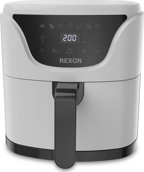 Hot Aır Fryer Beyaz 5 Litre