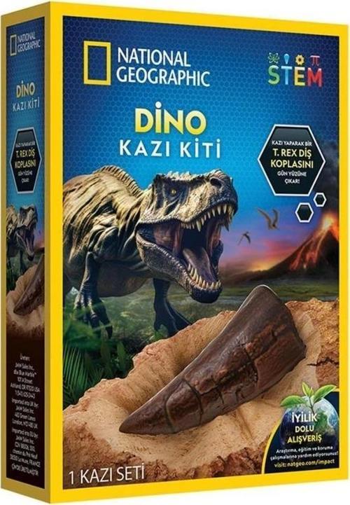 Nat06002 National Geographic Dino Kazı Kiti - Rtngdino2 +8 Yaş