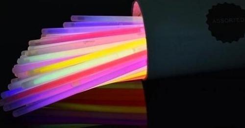 Karanlıkta Parlayan Fosforlu Glow Taç Fosforlu Renkli Taç 6 Adet