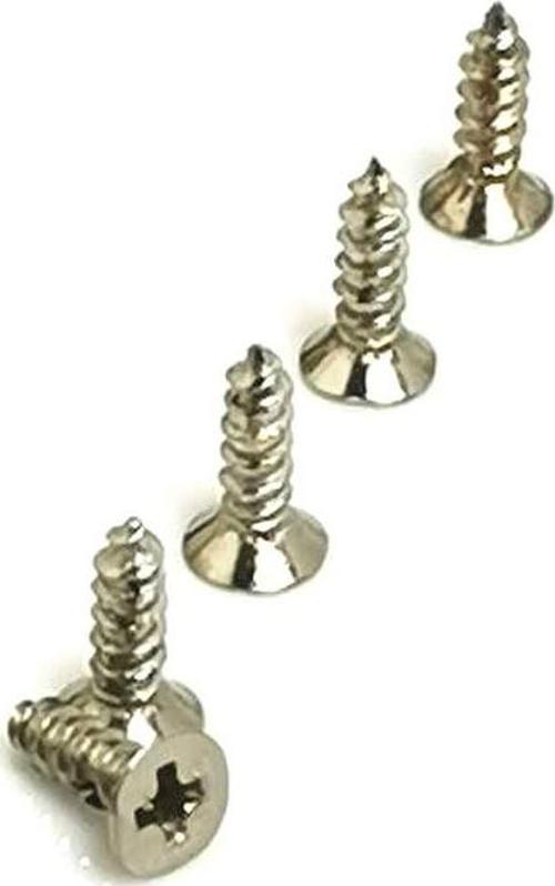 Klips, Menteşe, Ayak, Ağaç, Sunta Vidası 2,2x6,5mm - Nikel 100 Adet TdrTR