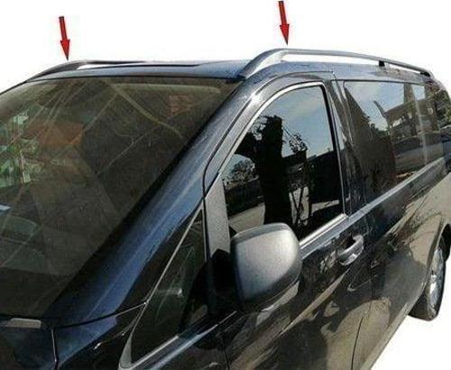 Mercedes Vito Uyumlu Tavan Çıtası 2004 - ABS Krom Siyah - Uzun - Orta - Kısa