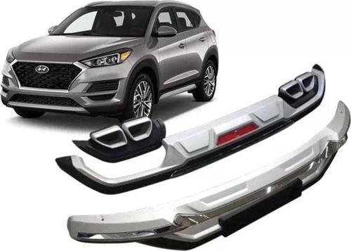Hyundai Tucson Uyumlu Ön Ve Arka Tampon Koruma Difüzör 2019+