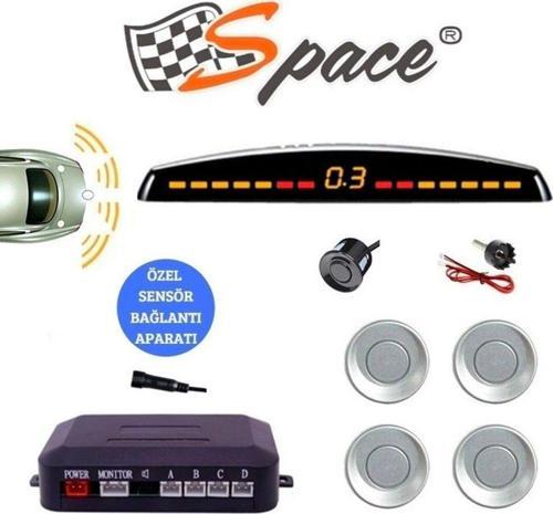 Dijital Göstergeli Uyumlu Ses İkazlı Park Sensörü 22Mm Gri / Gupr1