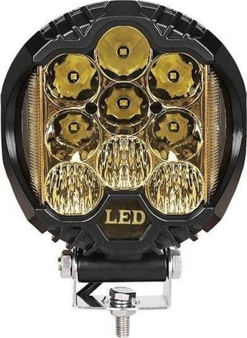 Offroad Sis Uyumlu Lambası LED Cree 75W Sarı 12-32V 5Inch / Lass286