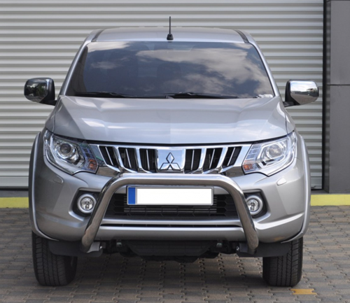 Mitsubishi L200 Uyumlu Pars Ön Koruma Q76 Krom 2007-2015