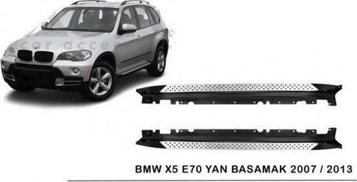 Bmw X5 Uyumlu E70 Yan Basamak Marşpiyel Koruma Oem 2007-2013 Model Drs
