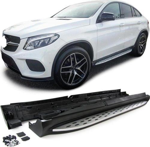 Mercedes W166 Uyumlu Gle Yan Basamak Marşpiyel Koruma 2015 Ve Sonrası