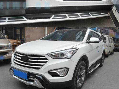 Hyundai Santa Uyumlu Fe 2013 2017 Yan Basamak Side Step Oem Square Style