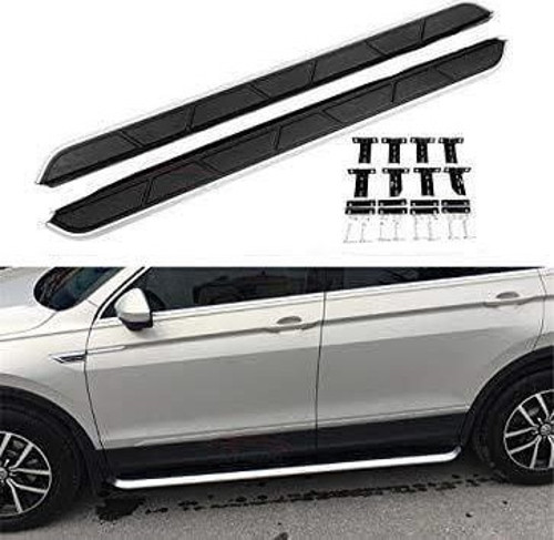 Volkswagen Tiguan Uyumlu Yan Basamak Koruma -2016 Side Step Oem Style
