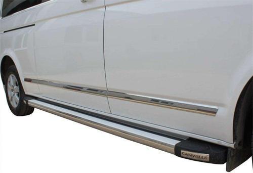 Volkswagen Caravelle Uyumlu Yan Kapı Çıtası 5 Parça Krom (K.Ş) 2003-2010