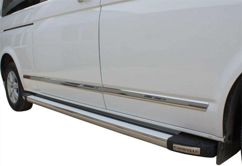 Volkswagen Caravelle Uyumlu Yan Kapı Çıtası 7 Parça Krom (U.Ş) 2003-2010
