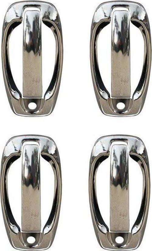 Fiat Doblo Uyumlu 2 Kapı Kolu 4 Kapı 8 Parça Krom (Set) 2010 Ve Sonrası