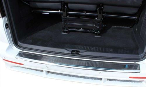 Volkswagen Transporter Uyumlu T5 Arka Tampon Eşiği Krom (Formlu) 2003-2010