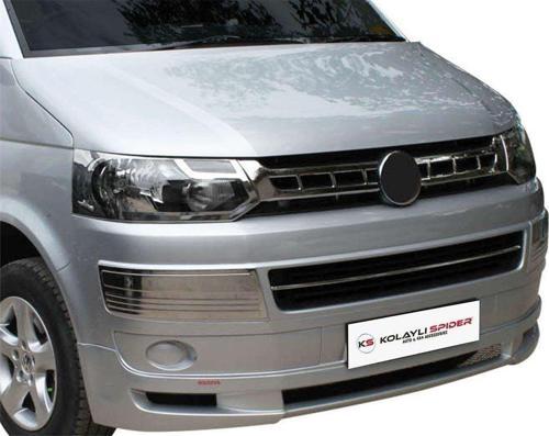 Volkswagen Multivan Uyumlu T5.5 Ön Panjur 2 Parça Krom 2010 Ve Sonrası