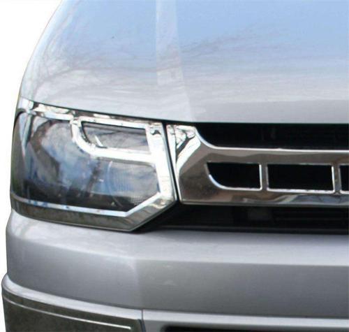 Volkswagen Transporter Uyumlu T5.5 Far Çerçevesi 2 Parça Krom 2010-2015