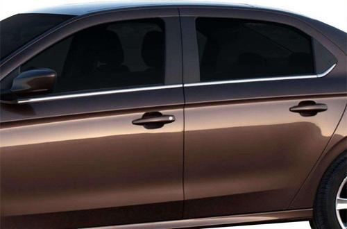 Peugeot 301 Uyumlu Cam Çıtası 6 Parça  Krom 2013 Ve Sonrası