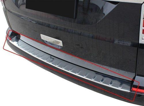 Volkswagen Caravelle Uyumlu T6 Arka Tampon Eşiği Krom (Formlu) 2015 Ve Sonrası