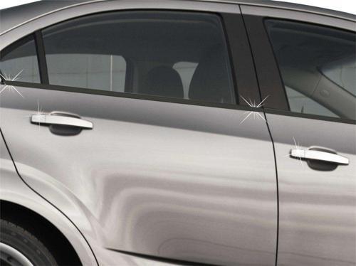 Chevrolet Aveo Uyumlu Kapı Kolu 4 Kapı Krom Sedan 2006-2011