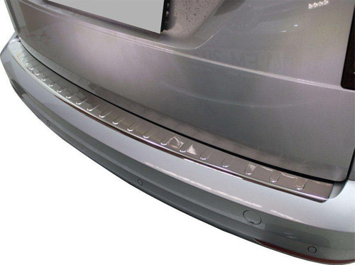 Volkswagen Caddy Uyumlu Arka Tampon Eşiği Krom (Formlu) 2015 Ve Sonrası