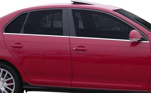 Volkswagen Golf Uyumlu 5 Cam Çıtası 4 Parça  Krom 2004-2009