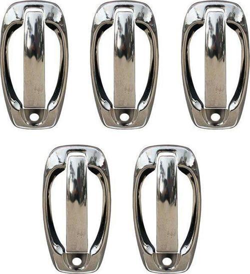 Citroen Nemo Uyumlu Kapı Kolu 5 Kapı 10 Parça Krom (Set) 2008 Ve Sonrası
