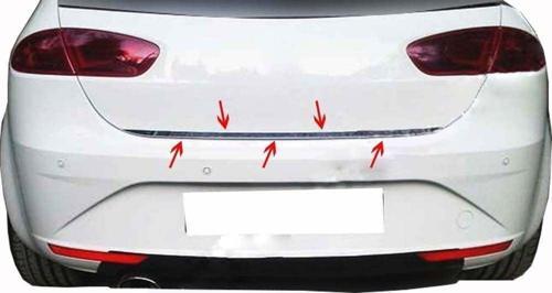 Seat Leon Uyumlu 2 Facelift Bagaj Alt Çıtası Krom 2010-2012