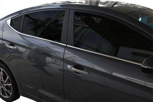 Hyundai Elantra Uyumlu 6 Cam Çıtası 6 Parça Krom 2016 Ve Sonrası
