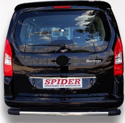 Citroen Berlingo Uyumlu 2(08-18) Arka Titan Alüminyum Koruma Siyah