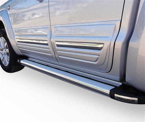 Volkswagen Amarok Uyumlu Titan Alüminyum Yan Koruma 2010-2016
