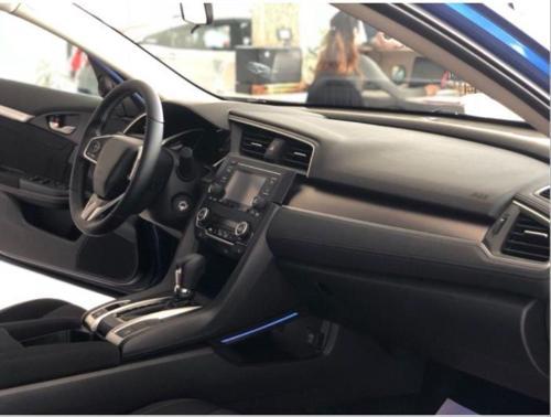 Honda Civic Uyumlu Fc5 2016-2020 Vites Konsol Aydınlatma - Mavi