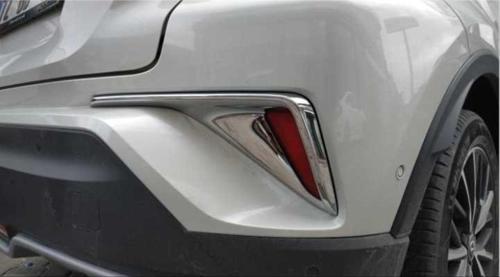 Toyota C-Hr Uyumlu 2016-2019 Arka Sis Kaplaması Nikelaj