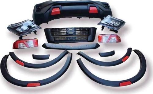 2016 Navara Uyumlu Np300 2022 Facelift Body Kit ( Halojen Farlı Model İçin)