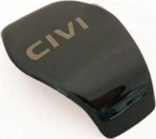 Honda Civic Uyumlu Fc5 Vites Topuzu Kaplama - Titanyum Siyah