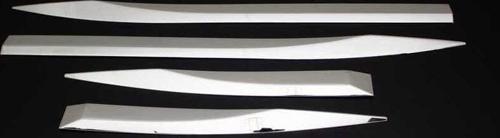 Peugeot 3008 Uyumlu Krom Yan Kapı Çıtası 4 Parça 2016 Ve Sonrası